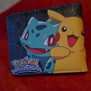 New Pokemon Anime Manga Leather Wallet